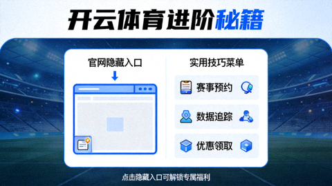 开云体育进阶秘籍配图，展示官网隐藏入口与实用技巧菜单